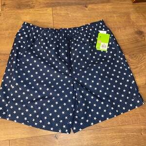 DSG Dicks Sporting Goods Mens Athletic Training Swim Shorts Stars Americana Med‎